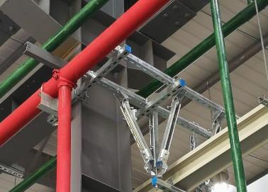 莱阳该抗震支架的整体式支吊架结构协调性好